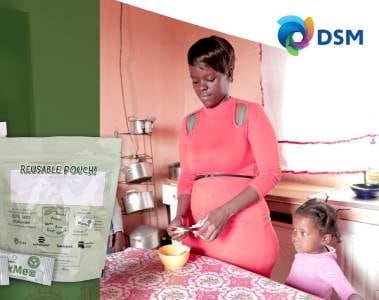Rethinking packaging: dsm-firmenich’s latest innovation in sustainable solutions for micronutrient powders | dsm-firmenich Health, Nutrition & Care